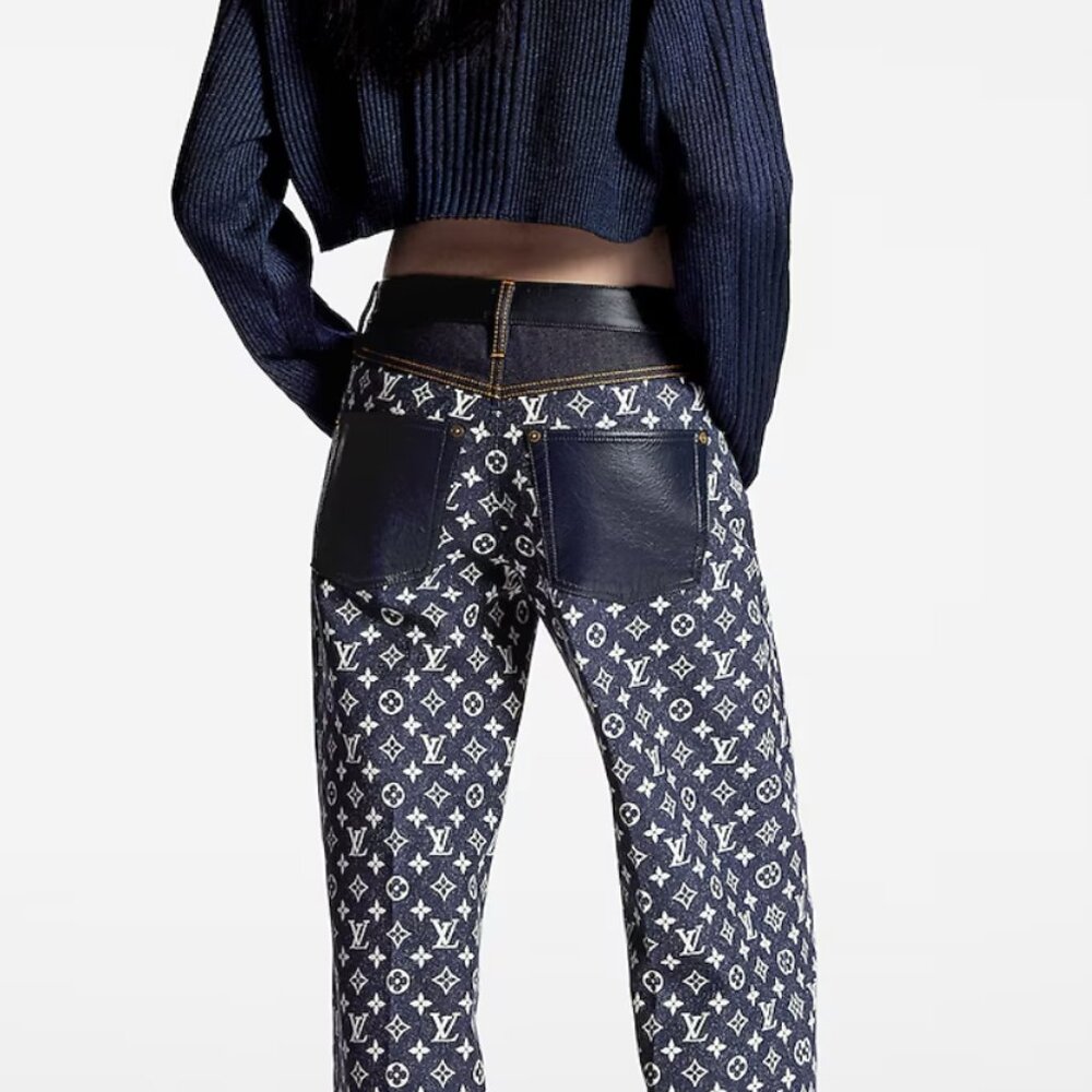 Louis Vuitton Monogram Bootcut Jeans - Picture 5 of 6